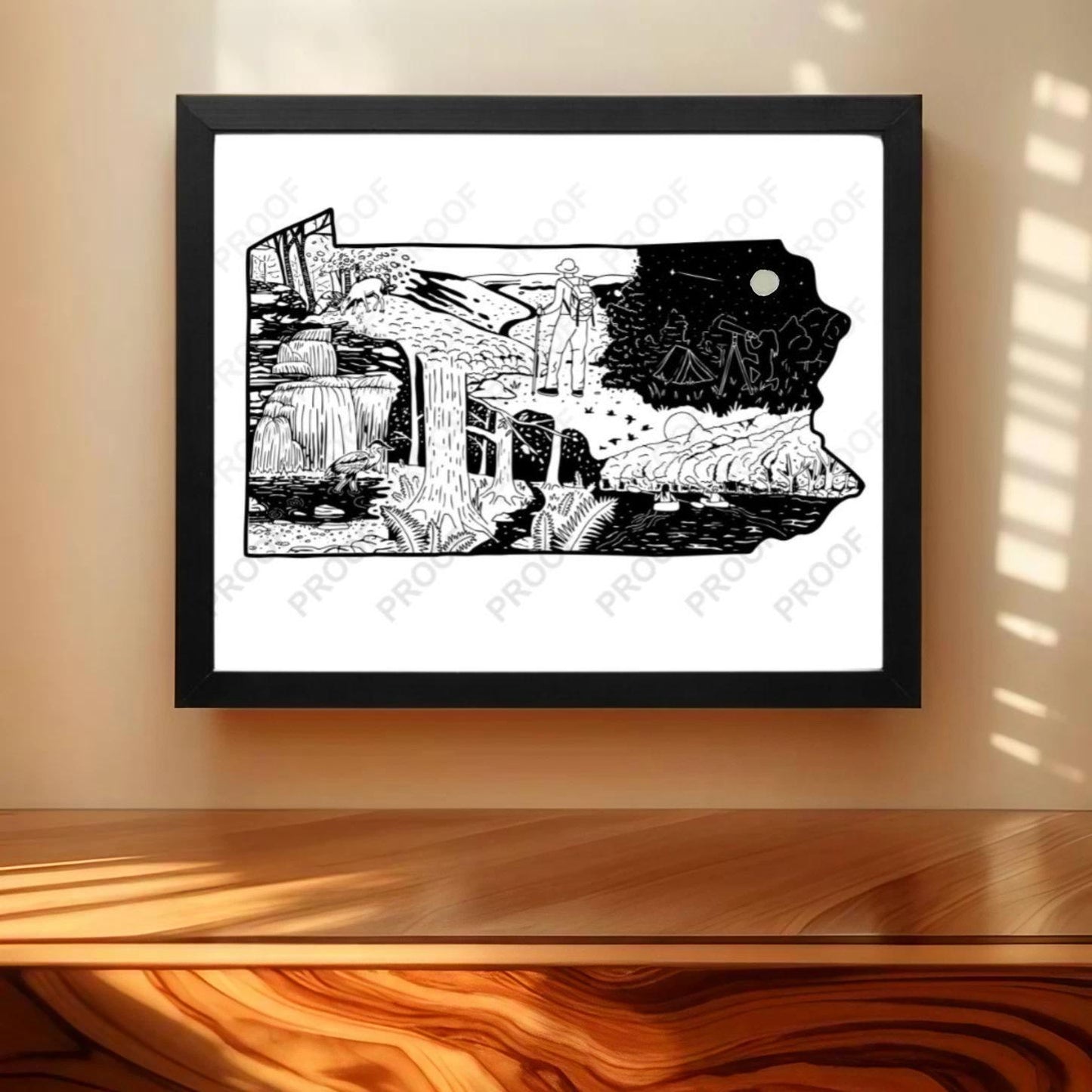 PA Natural Wonders Art