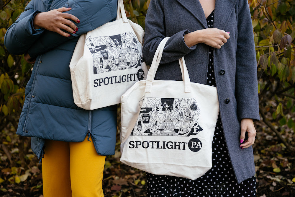 PA Landmarks Art Tote Bag