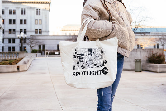 PA Landmarks Art Tote Bag