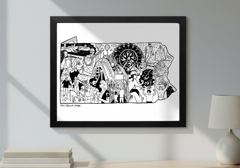 The Four Seasons PA Art