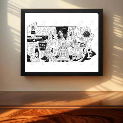 Exclusive PA Landmarks Art