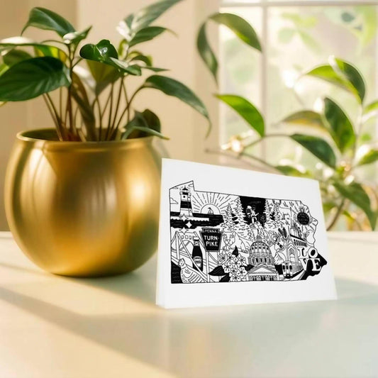 Landmarks Art Note Cards (10 pack)