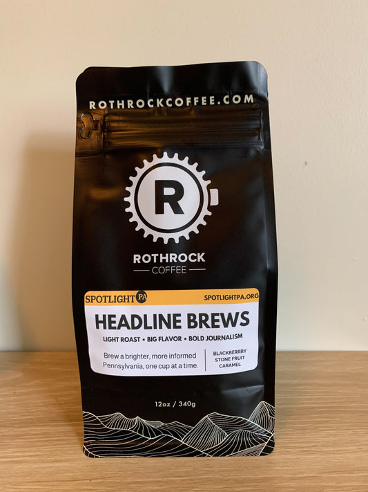 'Headline Brews' Light Roast Coffee | PRE-ORDER NOW